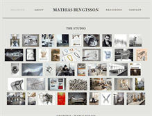 Tablet Screenshot of mathiasbengtsson.com